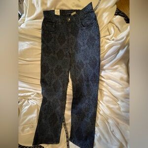 St. John's Bay Boot Cut Jeans - Black and Blue NWT